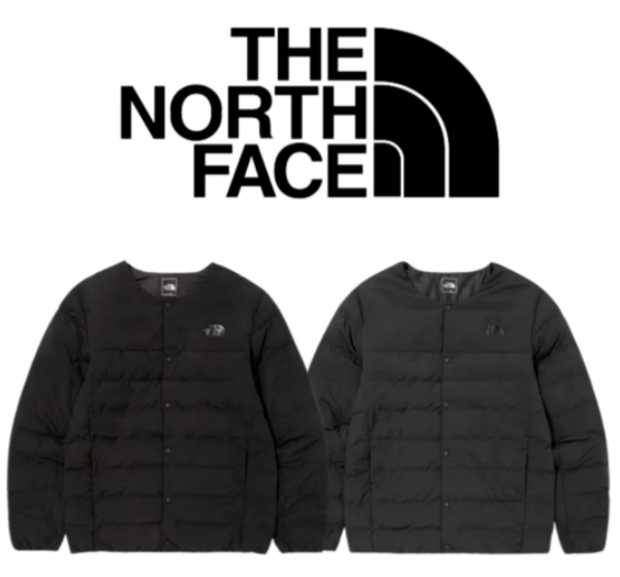 노스페이스 경량패딩 남녀 공용 브이넥 라인 르위스 티볼 자켓