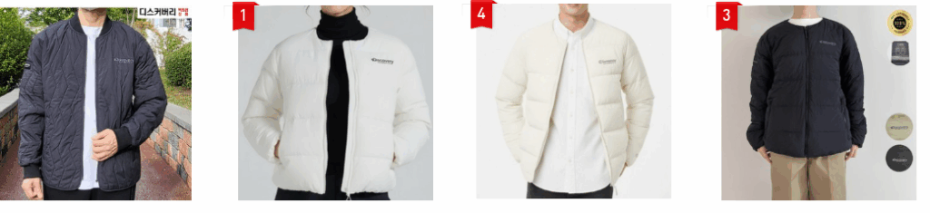 디스커버리 패딩