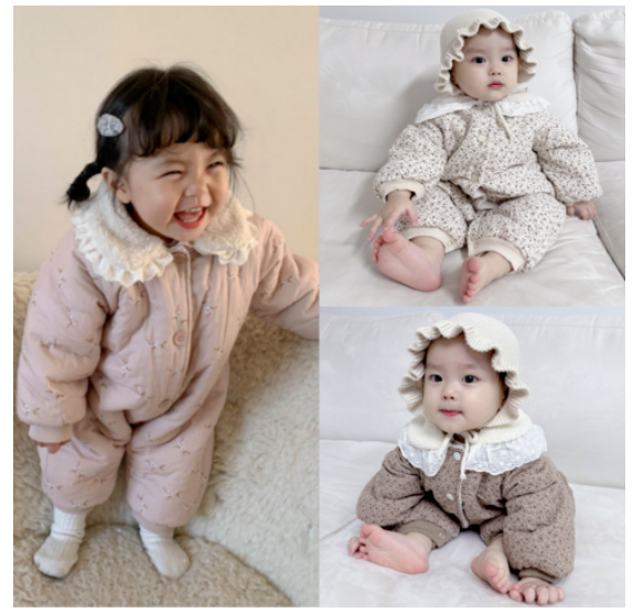 제이데이즈 아기패딩 우주복 겨울 우주복 방한 우주복