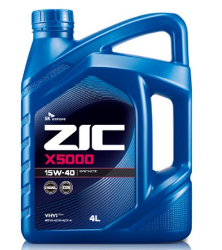 지크 X5000 15W40 4L 디젤 엔진오일