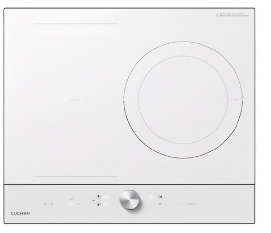 쿠첸 IH FLEX 대화구 올파워 인덕션 3구 화이트